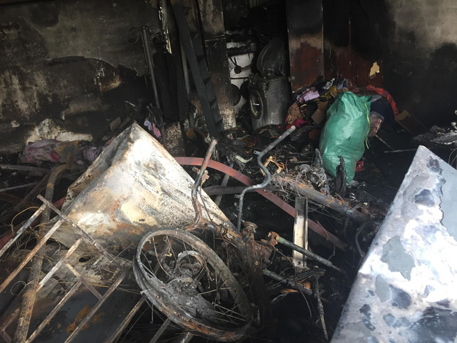 Hiện trường vụ cháy kinh hoàng khiến 3 mẹ con tử vong thương tâm